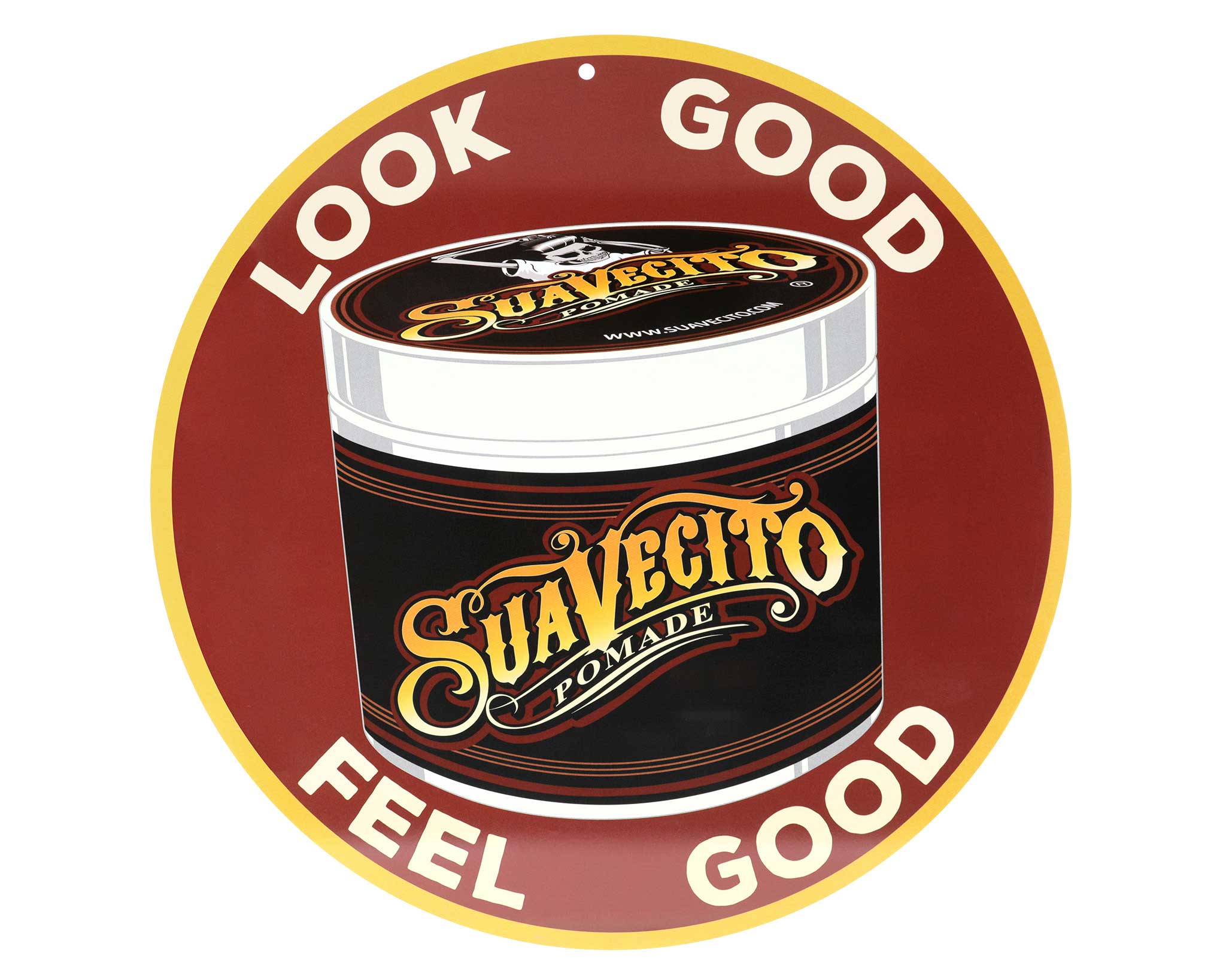 Pomade Can Sign