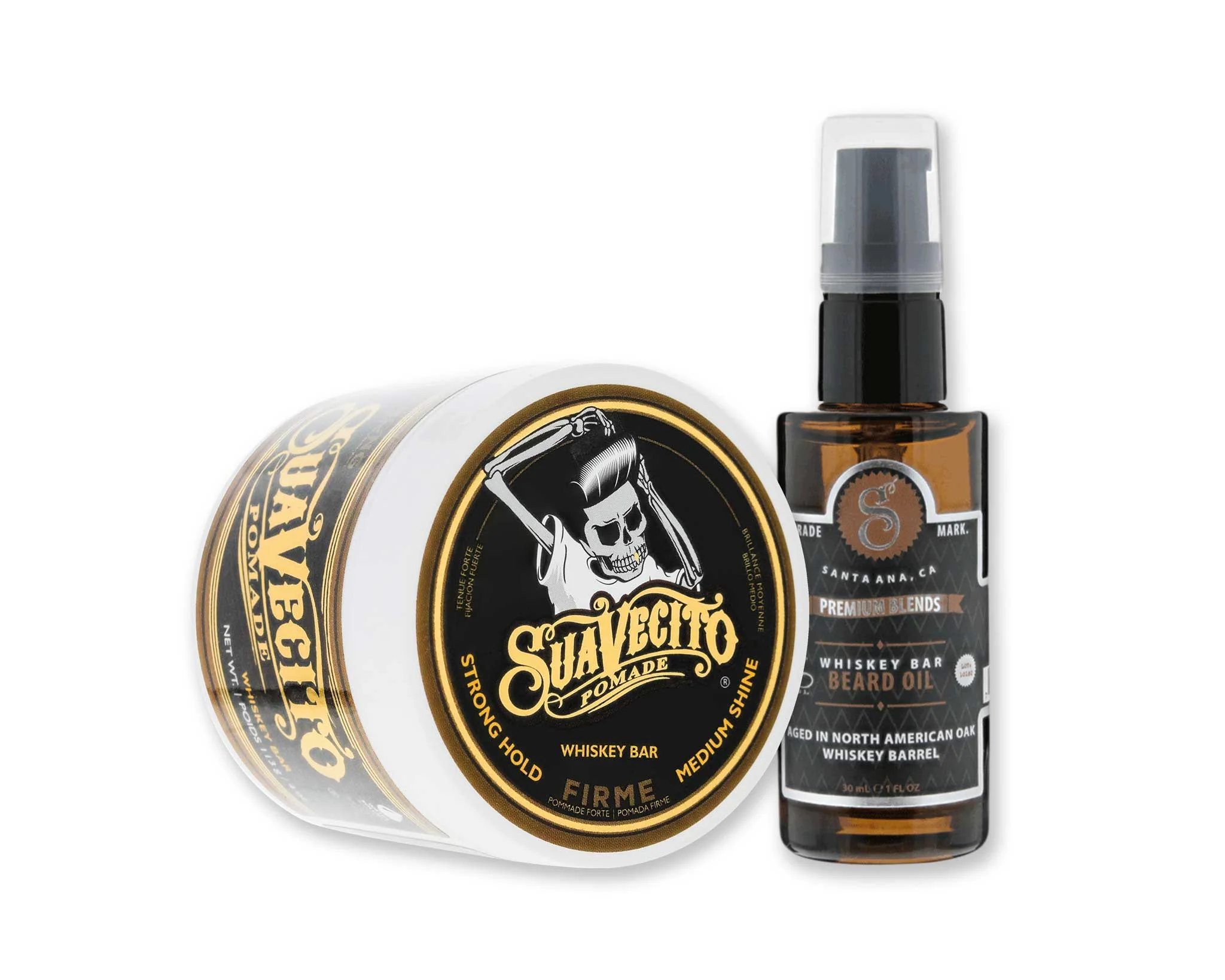 Whiskey Bar Pomade & Beard Oil