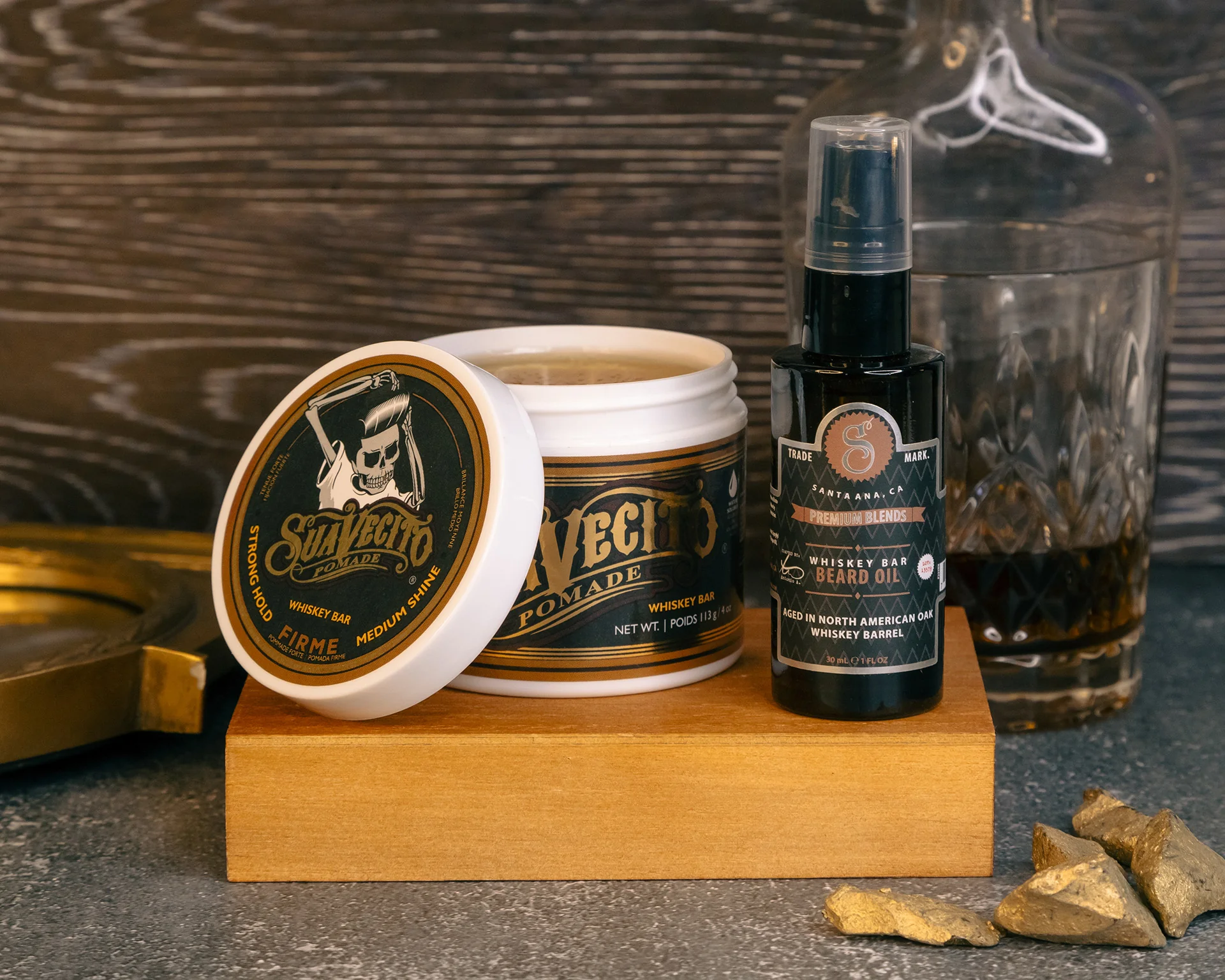 Whiskey Bar Pomade & Beard Oil - Image 2